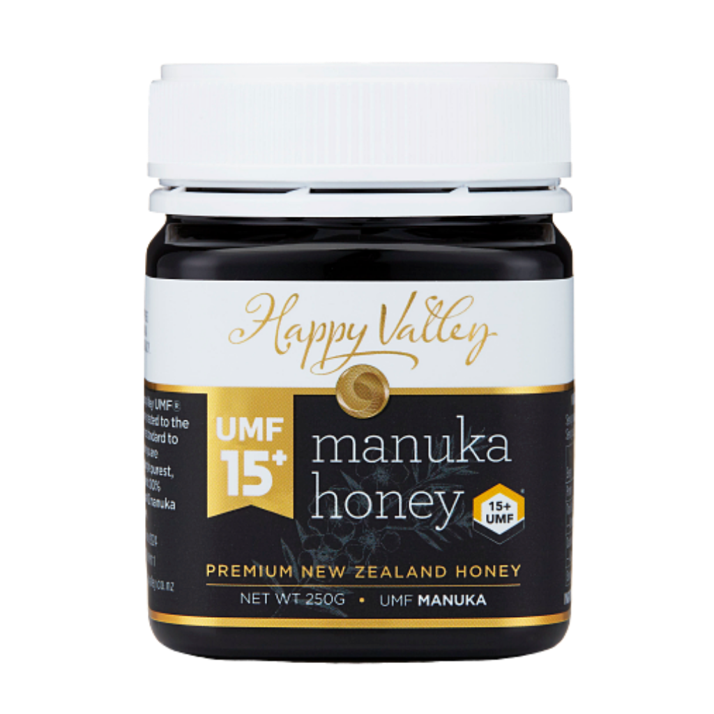 UMF 15+ MGO 514+ Manuka Honey, 250gram 8.8oz, New Zealand Manuka Honey from Happy Valley Honey