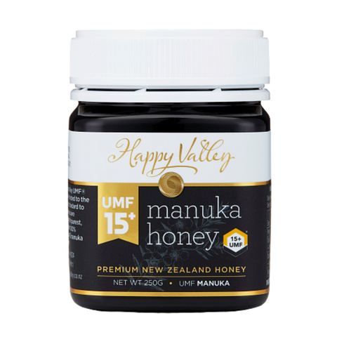 UMF 15+ MGO 514+ Manuka Honey, 250gram 8.8oz, New Zealand Manuka Honey from Happy Valley Honey