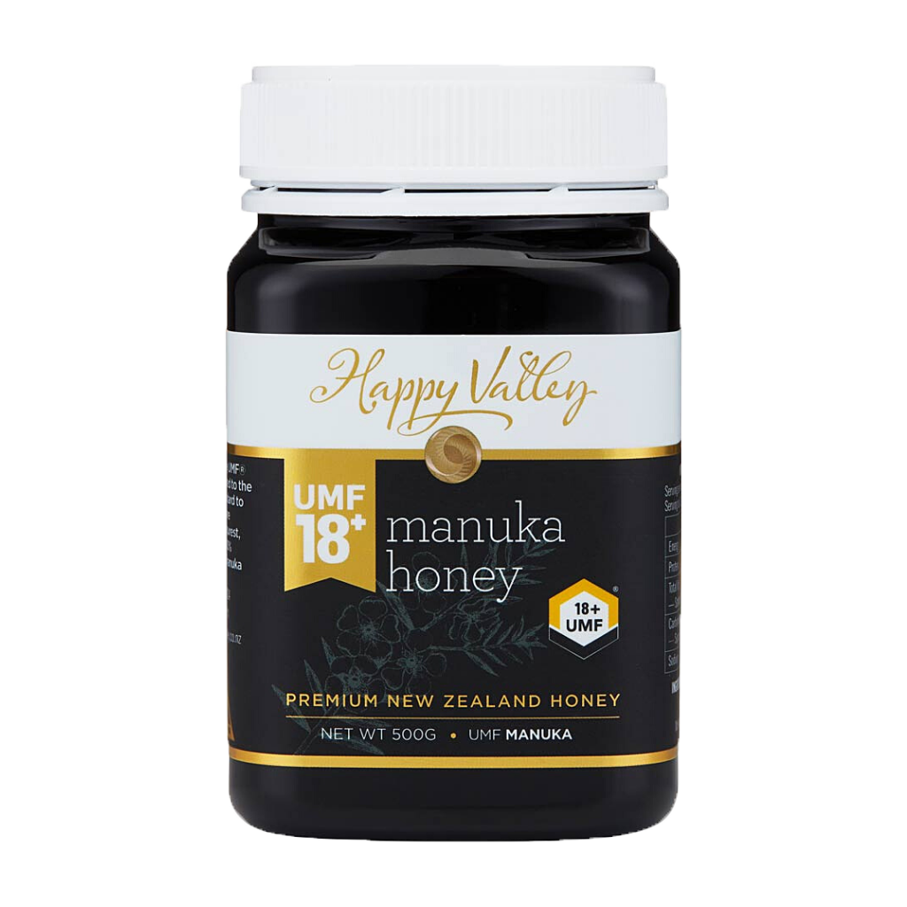 UMF 18+ MGO 696+ Manuka Honey, 500gram 17.6 oz, Premium New Zealand Manuka Honey from Happy Valley Honey