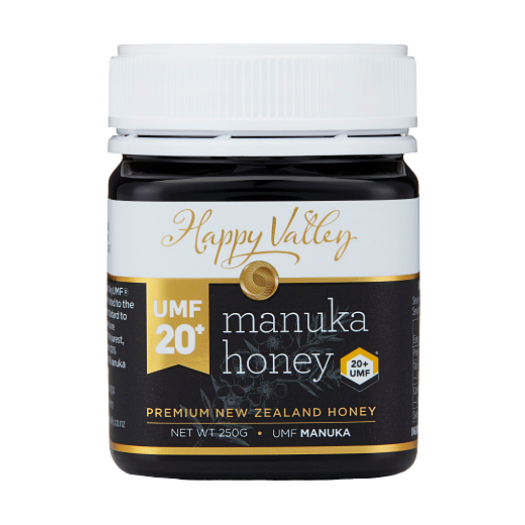 UMF 20+ MGO 829+ Manuka Honey, 250gram 8.8 oz, the top Manuka Honey at Happy Valley Honey